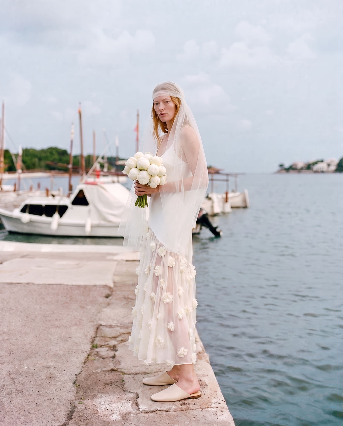 Livia Pearl bridal Henry Dacosta Brand®