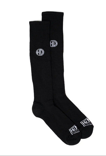 Women Cushioned  20mmHg-30mmHg Socks(Black)